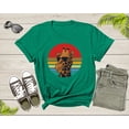 thumbnail image 5 of Cool Retro Africa Giraffe Animal with Sun Glasses at Sunset T-Shirt Graphic Giraffe Lover Gift T Shirt for Men Women Boys Girls Tshirt, 5 of 8