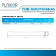 thumbnail image 3 of Portamembranas para Sistemas de Ósmosis Inversa comercial Industrial Purikor PK-PM40E300-1, 3 of 4