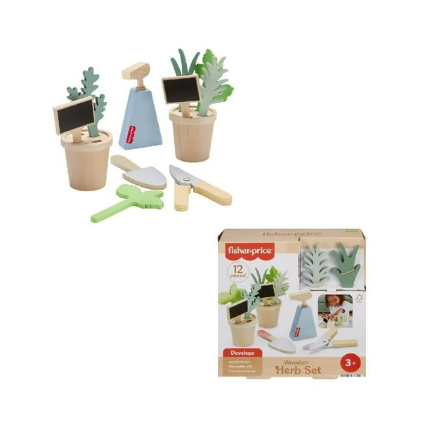 Juguete para Bebés Fisher Price Jardinería de Madera