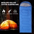 thumbnail image 2 of Envelope Sleeping Bag Hooded Sleeping Bag Lightweight Camping Sleeping Bag, 2 of 8