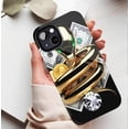 thumbnail image 5 of Luxury Gold Snake Design Phone Case with Gemstone & Dollar Detail, Perfect Holiday Gift for Style-Conscious Users, Compatible with iPhone 11/12/13/14/15/16 (Pro Max/Plus), 5 of 9