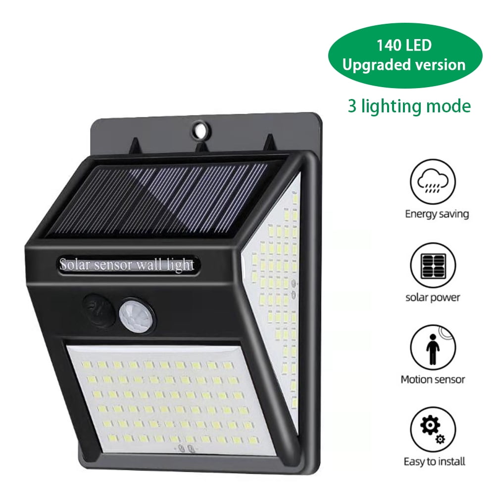 Details about   LED Solar Power PIR Motion Sensor Wall Light 20 Lamp Outdoor Waterproof Energy