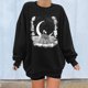 thumbnail image 2 of Sudadera Para Mujer Sudaderas de Otoño Estampado de Calavera Suelto Cuello Redondo Manga Larga Sudadera de Gran Tamaño de Lana Odeerbi ODB171587, 2 of 8