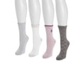 thumbnail image 4 of MUK LUKS Women's Dream Step Crew Socks, 4-Pack, OSFM, 4 of 6