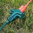 thumbnail image 5 of Hyper Tough Heavy Duty 3 Way Grounded Outlet Green Indoor Use Adapter, 15 Amps, 5 of 5
