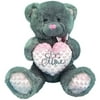 Made To Love, Made To Hug L Embossed Grey Bear