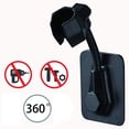 thumbnail image 5 of (Noir)Support Douchette Mural Support pour Pommeau de Douche Réglable Auto Adhésif Support Douche Plastique Universel Support de Pommeau de Douche Sans Perçage Support Mural Accessoire Douche, 5 of 5