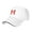 White, variant on Mcgill University Casual Sandwich Baseball Cap Adjustable For Men For Women