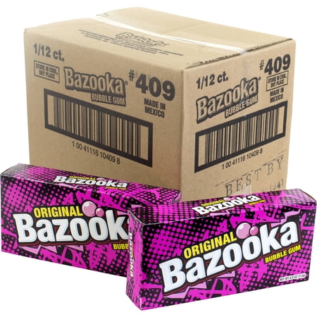 Bazooka Party Box, 12 Count
