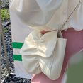 thumbnail image 3 of Bolso de compras para mujer bandolera de Pu con lazo bolso de un solo hombro bolsos de mano para mujer FLhrweasw Nuevo, 3 of 9