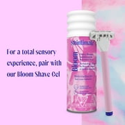 Skintimate Bloom Womens Razor, 1 Razor Handle and 2 Refills