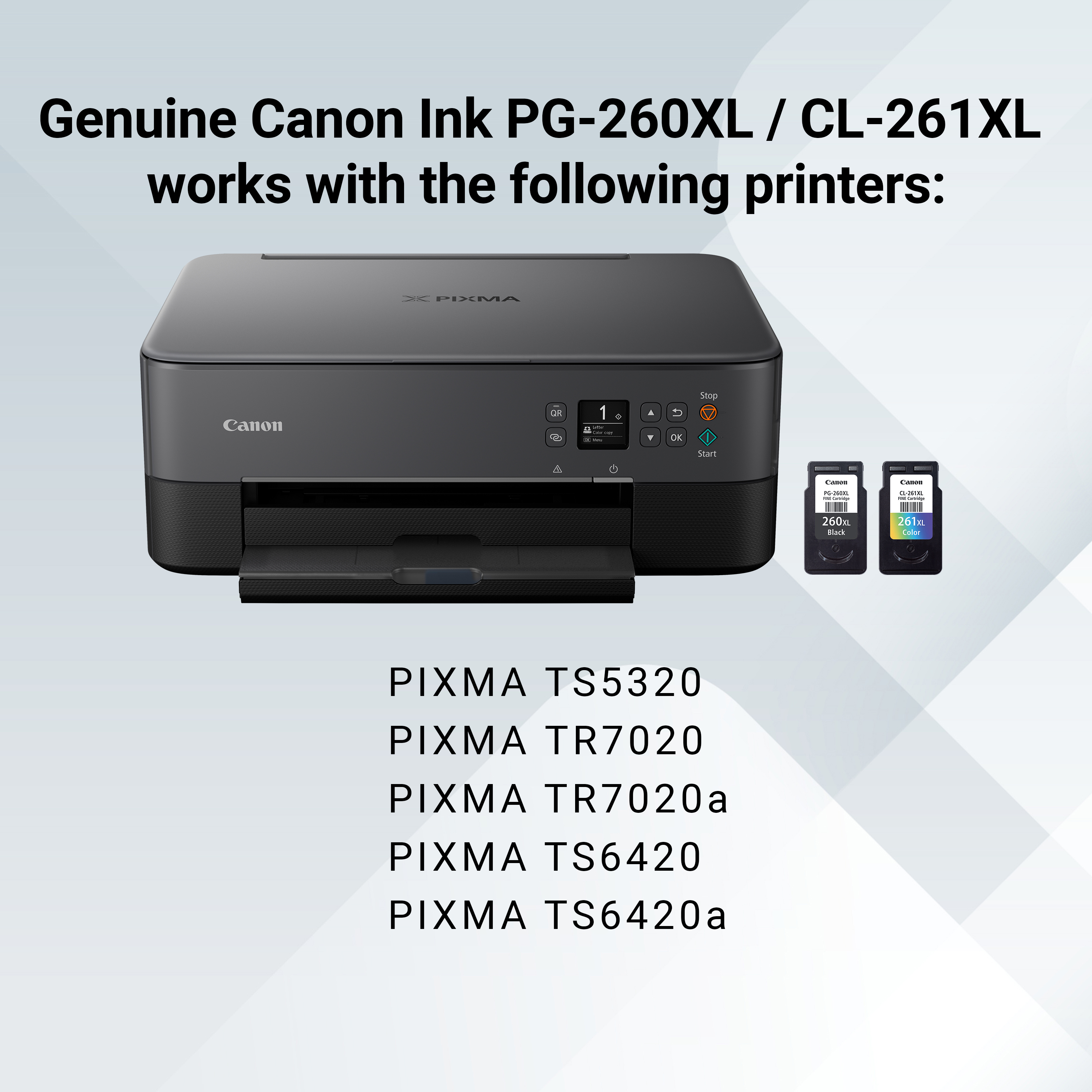 Canon PG-260XL/CL-261XL Ink Cartridge Combo Pack photo 4