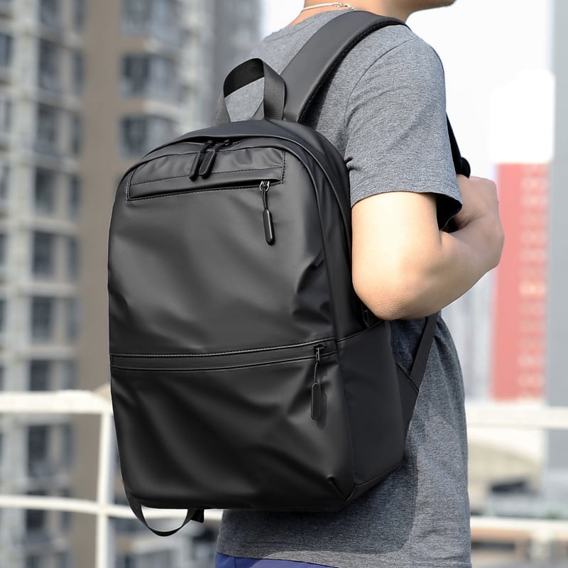High Capacity Ultralight Backpack For Men Soft Polyester Fashion School  Backpack Laptop Waterproof Travel Shopping Bags Men's 