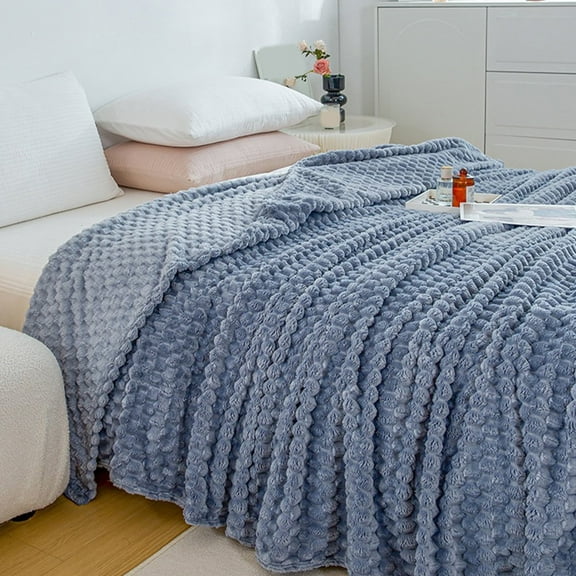 Blankets Size, 50x80 Cozy Soft Lightweight Fuzzy Throw Blanket for Women, Summer Throw Blanket for Bed ,Couch, Warm Gifts for Birthday, Valentine's Day, Mother's Day