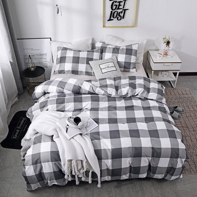 Impresión de cuatro piezas de tamaño de ropa de cama suministros de cama ropa de cama funda de edredón