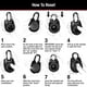 thumbnail image 5 of Padlock Master Lock 1500iD, establece tu propia dirección azul, 5 of 6