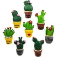 thumbnail image 1 of BESTYASH 8Ud Cactus De Resina Para Manualidades Accesorios Para Marco Y Jarrón, 1 of 7