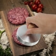 thumbnail image 3 of FRCOLOR Stainless Steel Burger Press Round Meat Tool 1 Set Non Stick Beef Veggie Hamburger Molds for BBQ Barbecue Grilling, 3 of 8