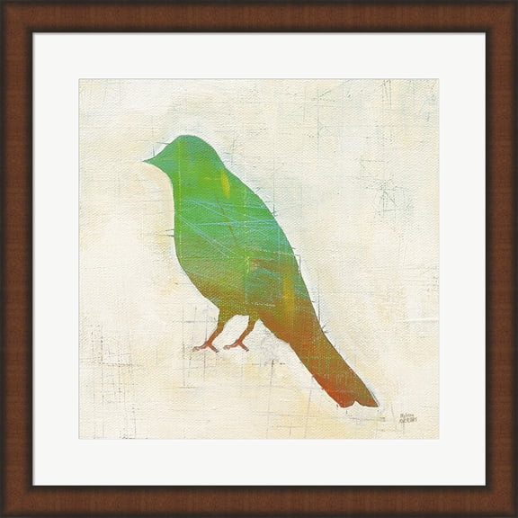 Flight Patterns Bird II by Melissa Averinos, Framed Wall Art, 19.75W x 19.75H