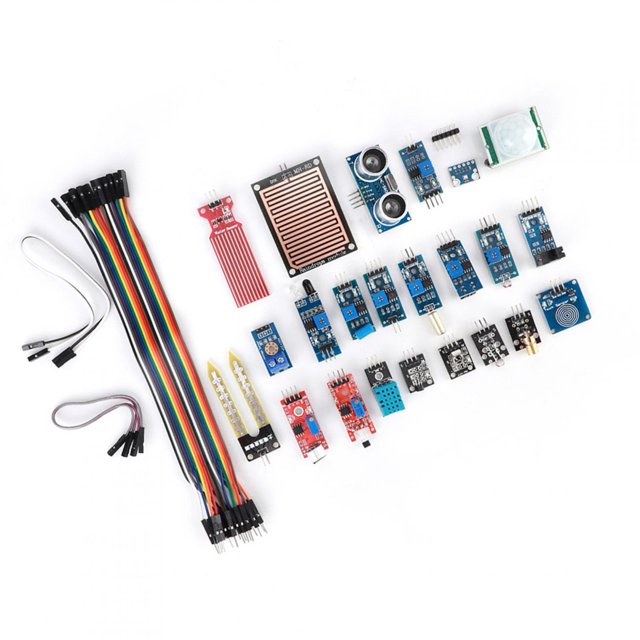 Kit De Módulo De Sensor Para Principiantes, Conveniente Kit De Módulo De Sensor Para Principiantes Para Componentes Electrónicos