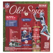 Old Spice NFL Holiday Gift Pack for Men - Antiperspirant, Body Wash & Spray