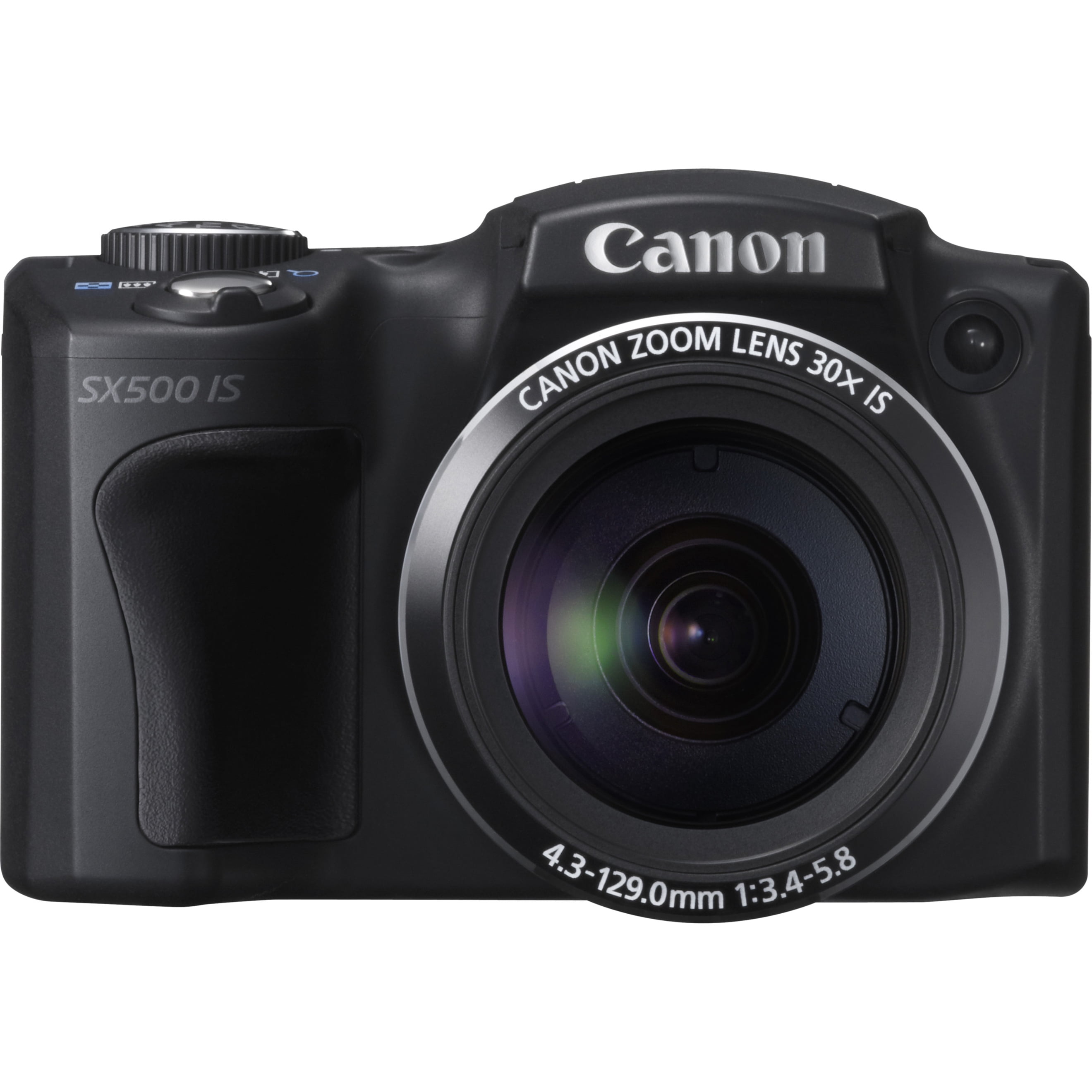 Canon PowerShot SX500 IS 16 Megapixel Compact Camera, Black