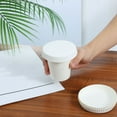 thumbnail image 2 of 100pcs Paper Cup Cover Drinking Cup Lids Coffee Cup Paper Covers for Home Restaurant, 2 of 8
