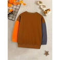 thumbnail image 4 of WIBACKER 2-7T Toddler Little Boy's Girl's Christmas French Terry Cotton Crewneck Long Sleeve Sweatshirt Kids Penguin Tops, 4 of 7