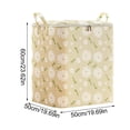thumbnail image 3 of Fabric Storage Boxes With Lids Large Capacity Storage Bags Extended Handles Proof And Proof Suitable Clothes Storages Bags For Clothing Blanket Toys Bedding, 3 of 6