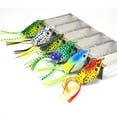 thumbnail image 2 of 20Pcs Rubber Frog Fishing Lures Topwater Bait Hooks 5.5cm/2.1'' With individual Box, 2 of 7