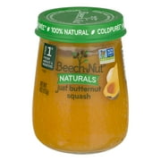(10 pack) Beech-Nut Naturals Stage 1 Baby Food, Butternut Squash, 4 oz Jar