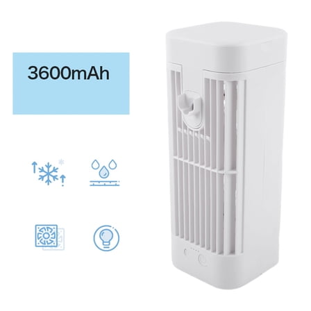 Summer Mini Air Conditioner Portable Air Cooler Home USB Fan for Desk