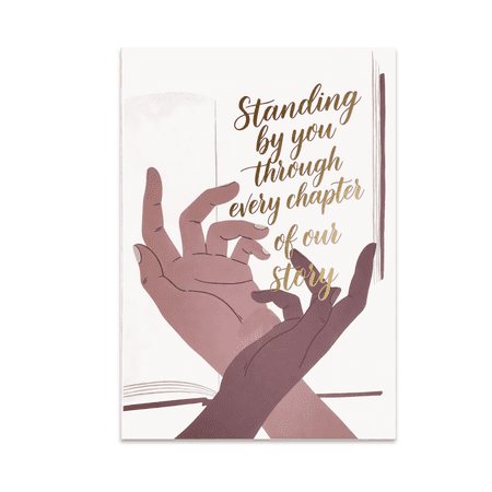 Elegant Love Wall Art - Couples Decor - 13x19 Poster Print