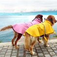 thumbnail image 2 of Chubasqueros para perros Poncho de lluvia impermeable con capucha para perros medianos y grandes, sudaderas ligeras con capucha para mascotas a prueba de viento para caminar al aire libre, 3XL, rosa Sailing  Electrónica, 2 of 4
