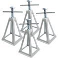 thumbnail image 1 of Stanz (TM) 4PCS RV Trailer Camper Aluminum 6,000 lbs 17” Extends Stabilizer Stacker Jack Stand, 1 of 5