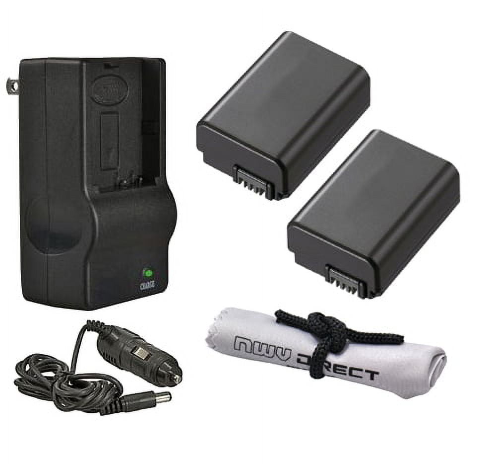 Sony Alpha DSLR-A300 'Intelligent' Batteries (2 Units) + AC/DC