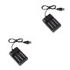 thumbnail image 1 of Seitruly de USB 3 Ranuras Portátil Recargable AA Celda de Estación de carga rápida Soporte 2piezas, 1 of 6