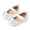 stag126-White, variant on BRICH Toddler Baby Girls Soft Sole Mesh Bowknot Wedding Dress Mary Jane Flats Shoes Baby Sneaker Shoes,Size 0-18 Months White 12-18 Months