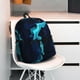 thumbnail image 5 of Disketp Blue Marble And Gold Mochila Ligera Clásica con Múltiples Bolsillos, Mochila Casual para Hombre y Mujer, Ideal para Escuela, Trabajo y Viajes, 5 of 6