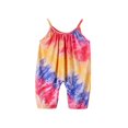 thumbnail image 1 of Toddle Sleeveless Jumpsuit with Tie-dye Pattern Printing Elastic Closure Clothing, 1 of 2