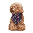 thumbnail image 4 of Disketp mushroom color Skull Dog Bandanas 1PC Triangle Adjustable Puppy Bandana Bib Handkerchief for Large Medium Girl Dogs Pets Gift, 4 of 6