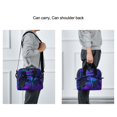 thumbnail image 5 of FORMRS Reusable Lunch Bag for Work School Leakproof Insulated Cooler with Adjustable Shoulder Strap, Night Mushrooms Pattern, 5 of 6