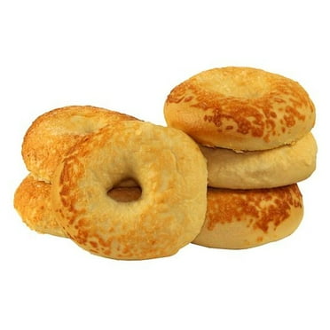 Just Bagels Asiago Cheese Bagel, 4 Oz, 48 Count, Frozen