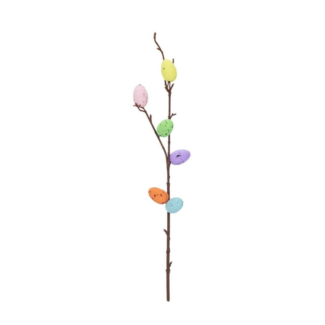 B Branche d'Oeuf de Pâques Décorations de Pâques Décoration de Fête B Mousse de 10 Pouces