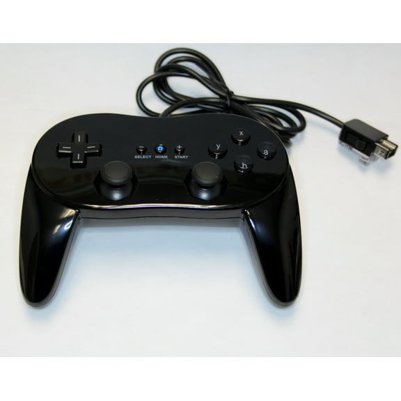 Replacement Pro Controller for Wii Black by Mars Devices