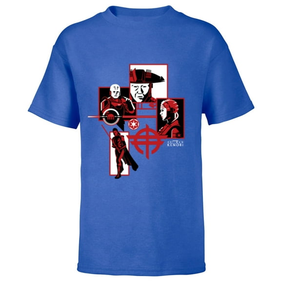 Star Wars Obi-Wan Kenobi Inquisitors - Short Sleeve T-Shirt for Kids - Customized-Royal