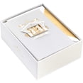 thumbnail image 3 of Signature Boxed Christmas Cards, Gold Foil Nativity (12 Cards and Envelopes), 3 of 8