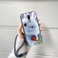 thumbnail image 3 of Lg G7 ThinQ G7+ G7 Plus Fit G7Fit funda Panda Minions Doraemon impreso funda con correa, 3 of 4