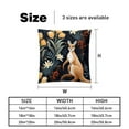 thumbnail image 5 of Kangaroo Throw Pillow Covers Set of 2 - Velvet Decorative Pillow Cases with Unique Patterns, 16x16, 18x18, 20x20 Couch, Sofa - Throw Pillows for Living Room, 5 of 6