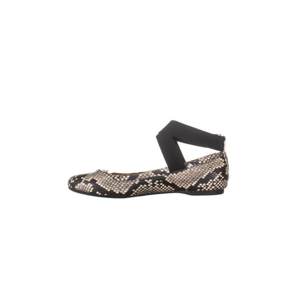 woven flats with ankle strap